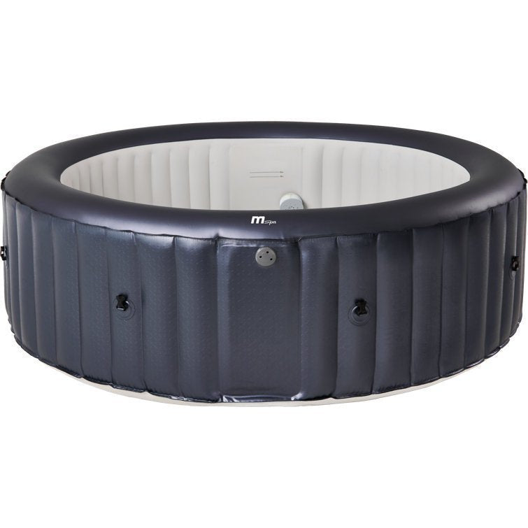 Mspa, Carlton, Muse Series, Self-Inflatable Hot Tub & Spa, Hydromessage Jets & Air Bubble System, Round – 4 Persons image 0