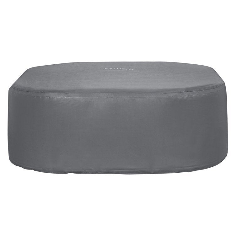 Coleman 6 – Person 114 – Jets Plastic Square Inflatable Hot Tub in Gray image 0