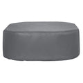 Coleman 6 – Person 114 – Jets Plastic Square Inflatable Hot Tub in Gray image 0