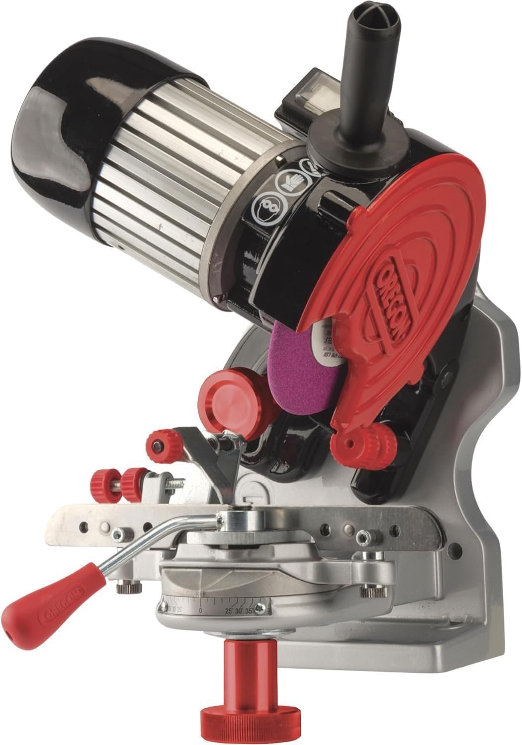 Oregon Professional Compact 120-Volt Bench Grinder, Universal Saw Chain Sharpener, for All Chainsaw Chains (410-120) image 6