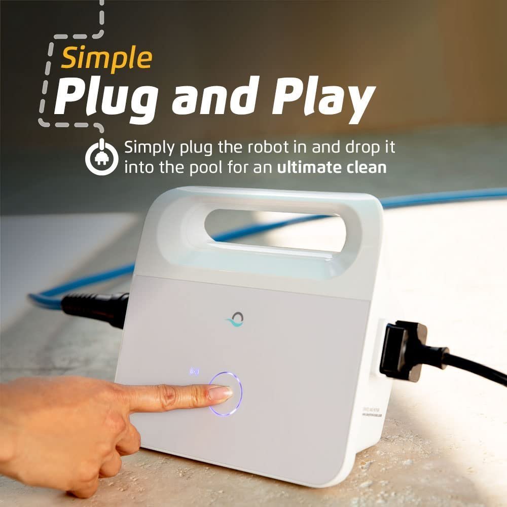 Dolphin Proteus DX5i Wi-Fi Robotic Pool Cleaner with Waterline Scrubber – For Pools up to 50 ft image 3