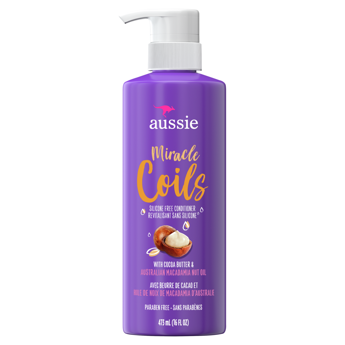 Aussie Miracle Coils Hydrating Conditioner with Cocoa Butter - 16oz/4pk