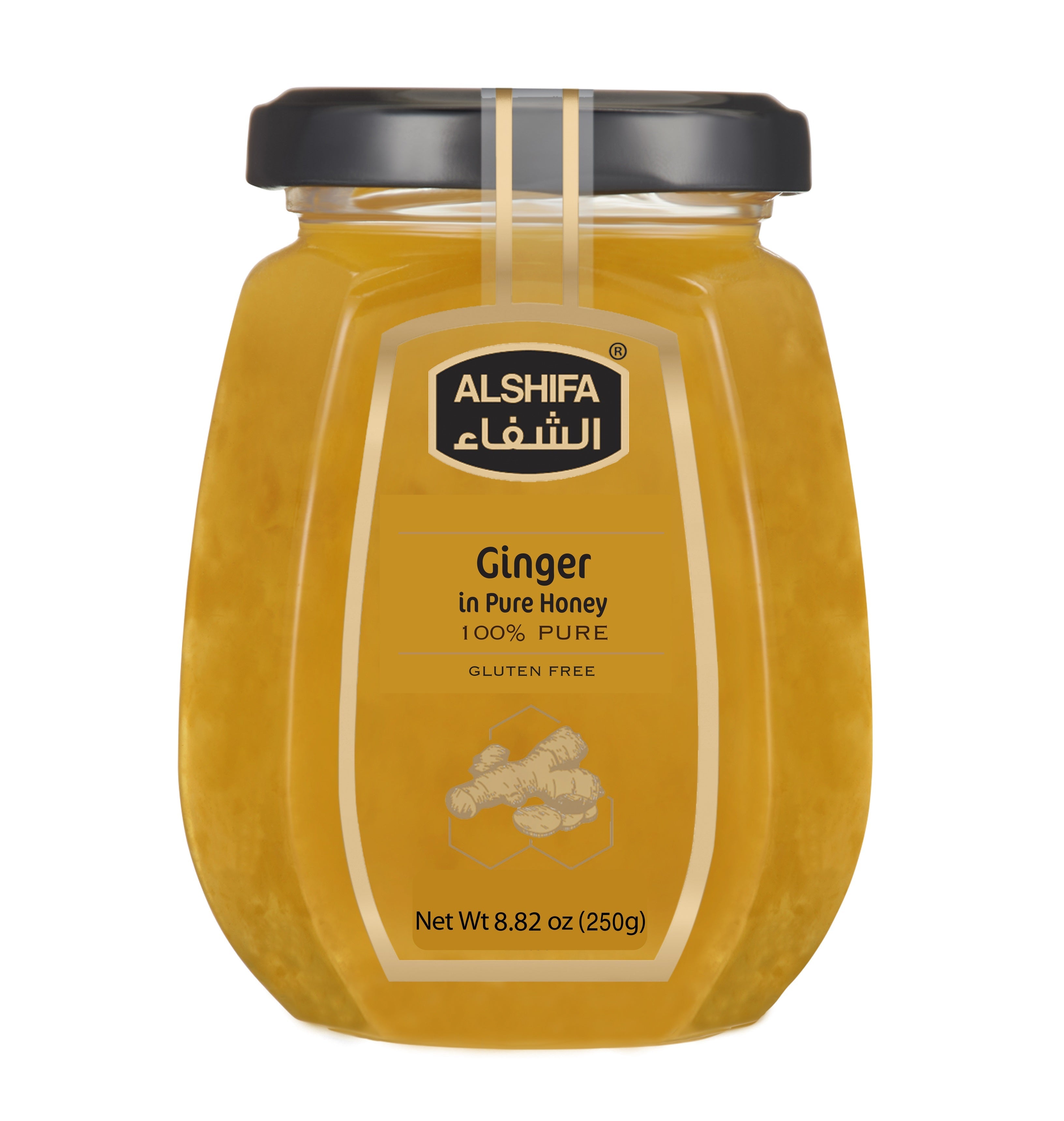 AlShifa Ginger in Pure Honey - 250gm/6pk