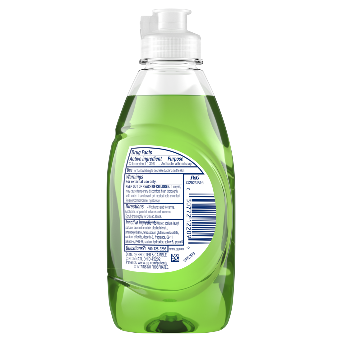Dawn Ultra Anti-Bacterial Dish Soap Dishwashing Liquid Apple Blossom - 5.8oz/18pk