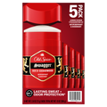 Old Spice Red Collection Swagger Scent Invisible Solid Antiperspirant & Deodorant for Men Pack of 5 - 2.6oz/90pk