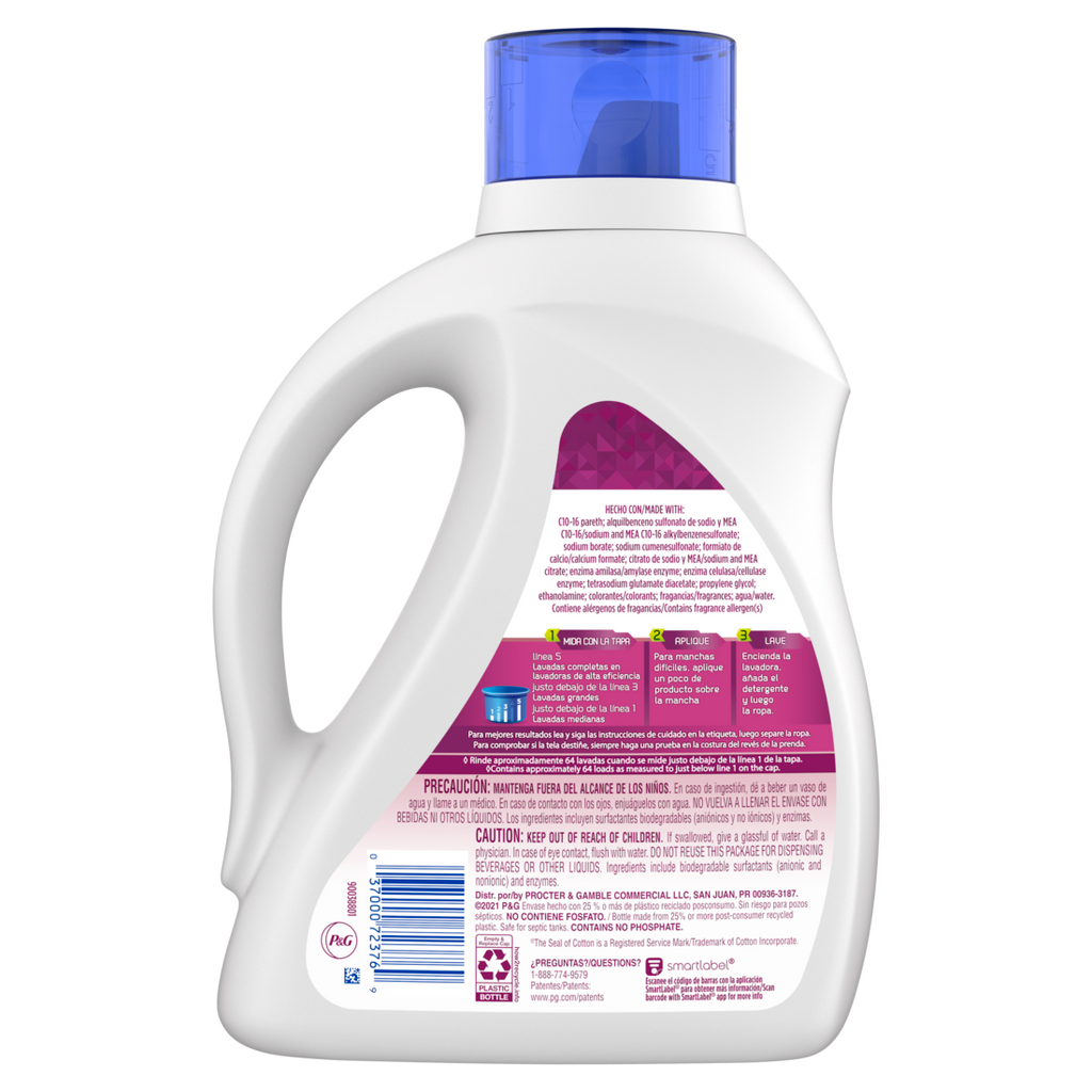 Ariel Ultra Concentrated Color & Style Liquid Laundry Detergent 64 Loads - 92oz/4pk