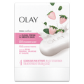 Olay Fresh Outlast Notes Of Cooling White Strawberry & Mint Beauty Bar with Vitamin B3 Complex 3.17 oz - 4ct/12pk