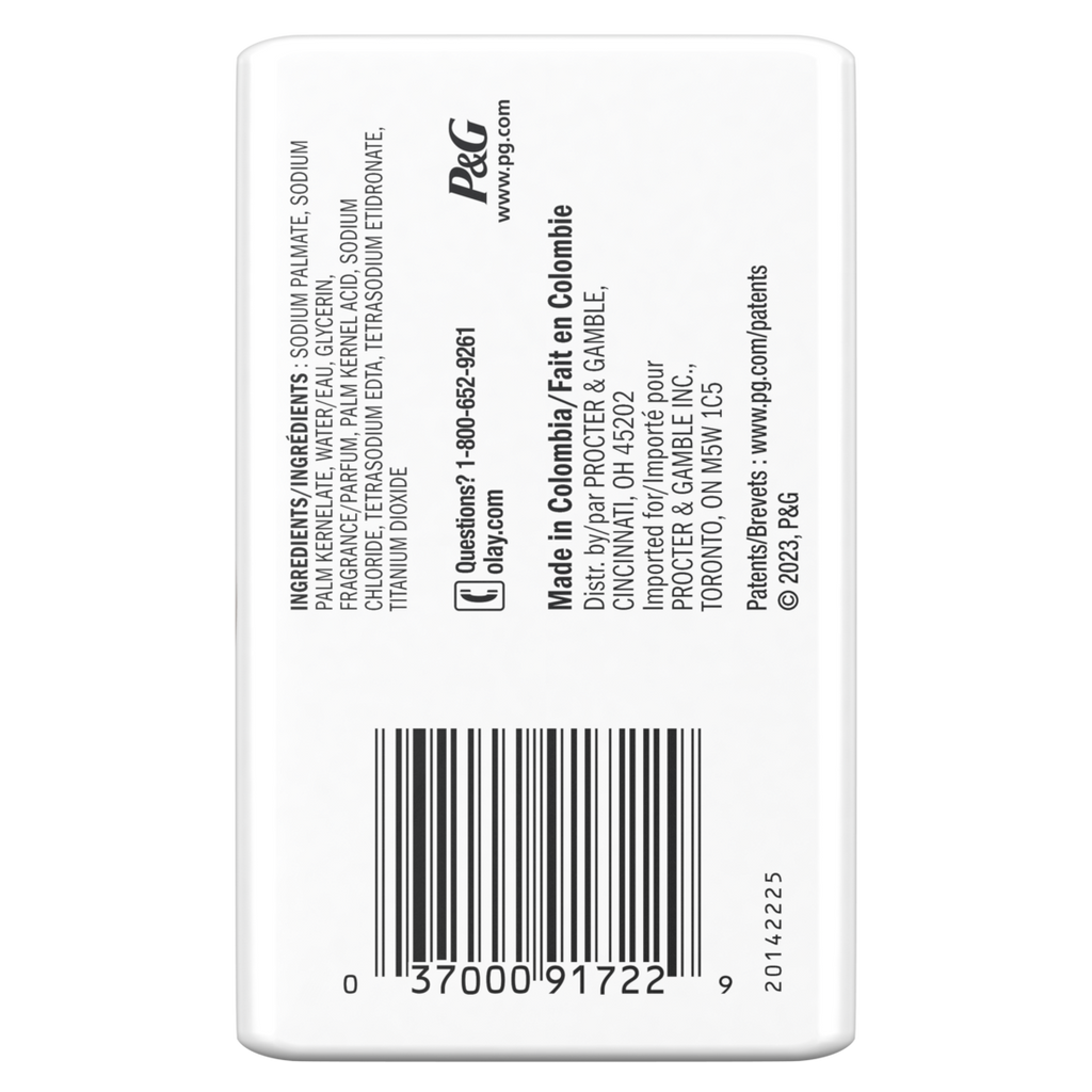 Olay Fresh Outlast Notes Of Cooling White Strawberry & Mint Beauty Bar with Vitamin B3 Complex 3.17 oz - 4ct/12pk