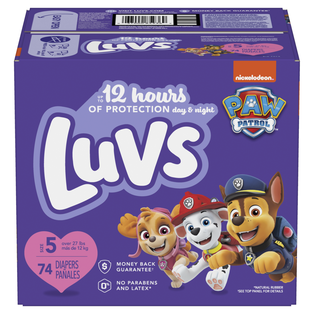 Luvs BIG PACK Size 5 - 74ct/1pk