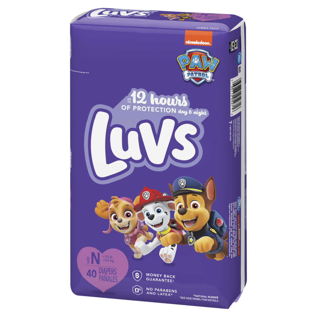 Luvs Pro Level Leak Protection Diapers Size 0 - 40ct/4pk