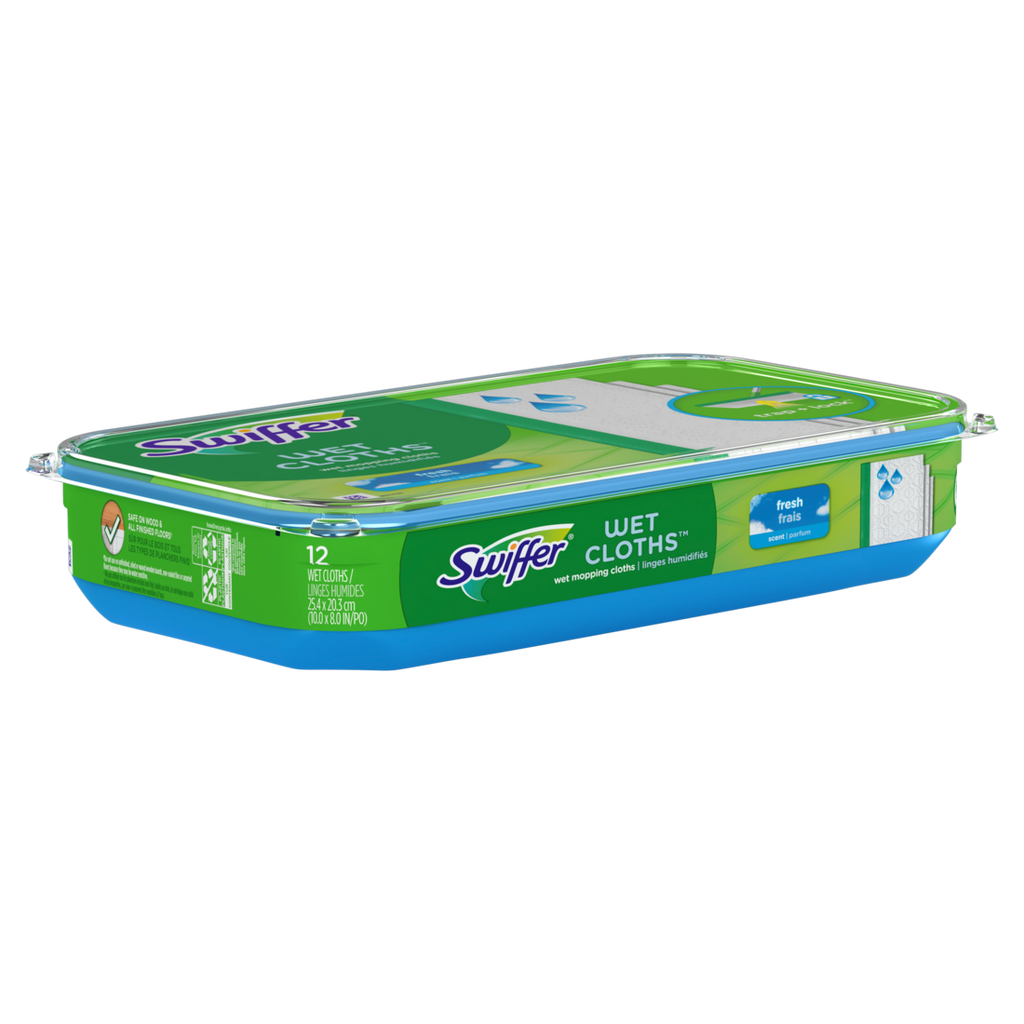 Swiffer Wet Mopping Cloths Fresh Scent - 12ct/12pk