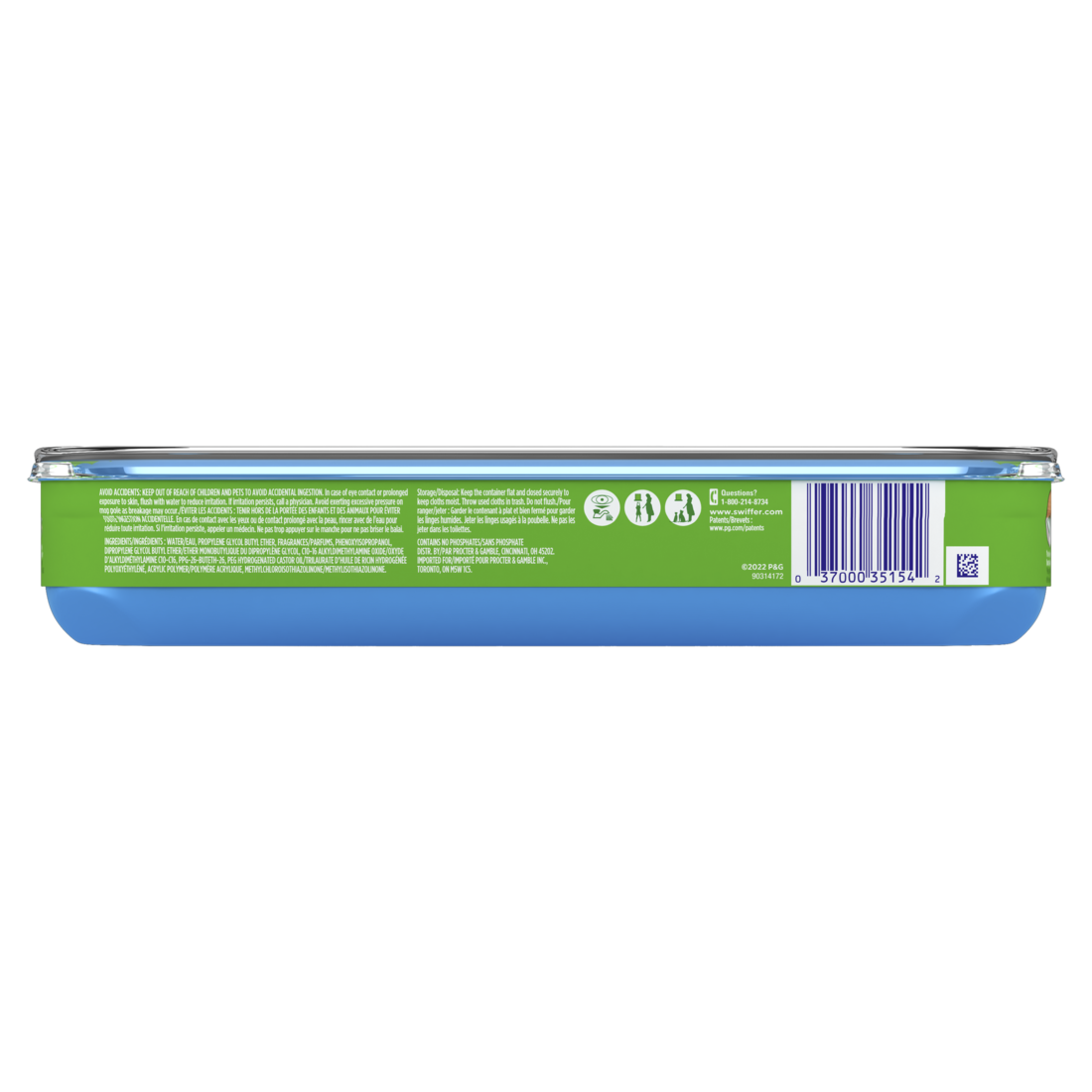 Swiffer Wet Mopping Cloths Fresh Scent - 12ct/12pk