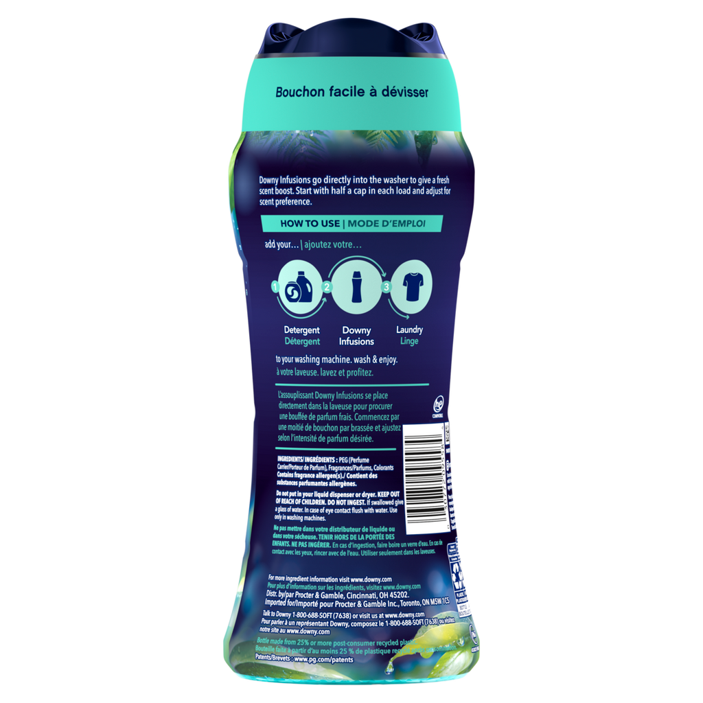 Downy REFRESH Infusions In-Wash Laundry Scent Booster Beads Botanical Florals and Birch Water - 12.2oz/4pk