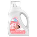 Dreft Stage 1 Newborn Baby Liquid Laundry Detergent Gentle On Sensitive Skin HE Compatible 32 Loads - 46oz/6pk