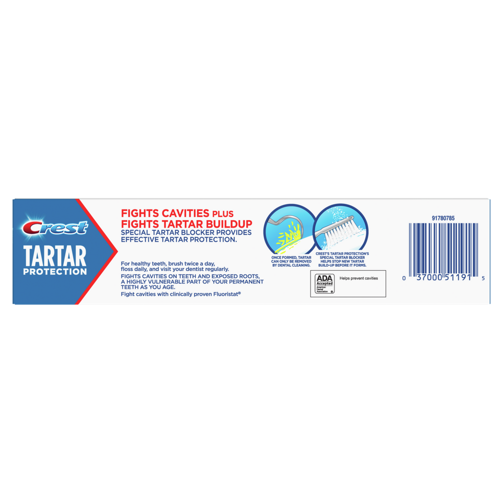 Crest Tartar Protection Toothpaste Regular Paste - 5.7oz/24pk