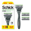 Schick Hydro 5 Sensitive Razor Kit - 3ct/12pk