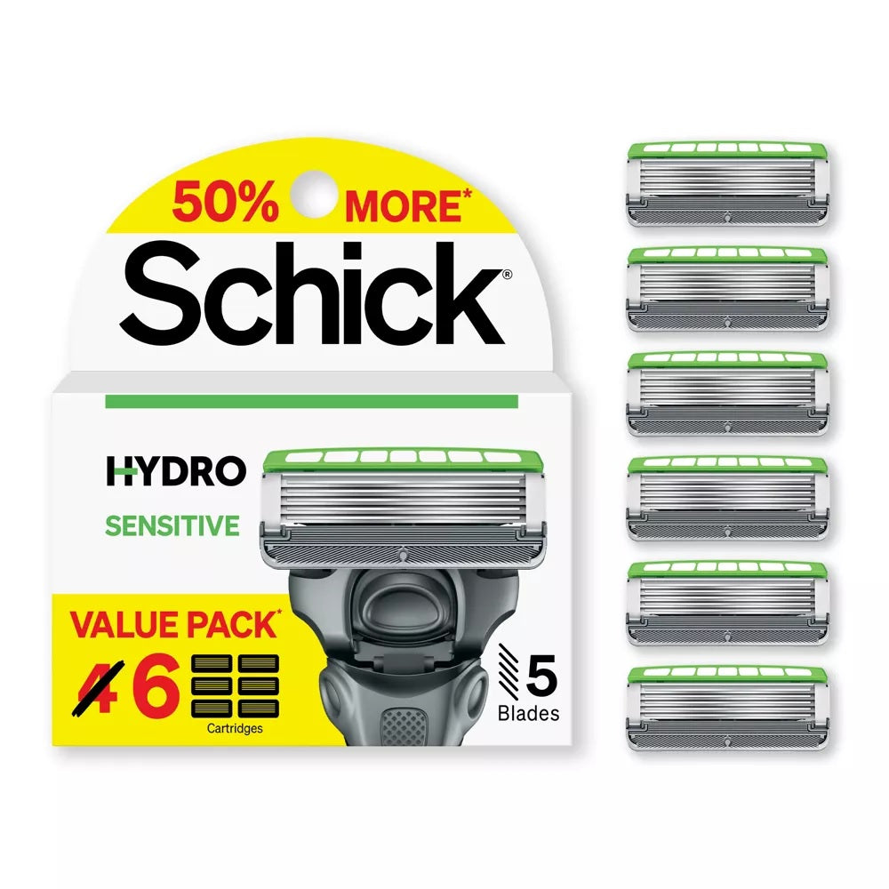 Schick Hydro 5 Sensitive Refill - 6ct/72pk