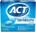 Act Dry Mouth Lozenges Soothing Mint - 18ct/6pk