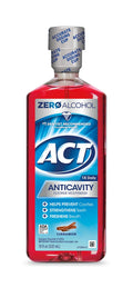 Act Mouthwash Cinnamon - 18oz/6pk