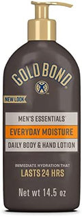 Gold Bond Mens Everyday Moisture Daily Body & Hand Lotion - 14.5oz/3pk