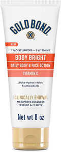 Gold Bond Body Bright Daily Body & Face Lotion Vitamin C - 8oz/6pk