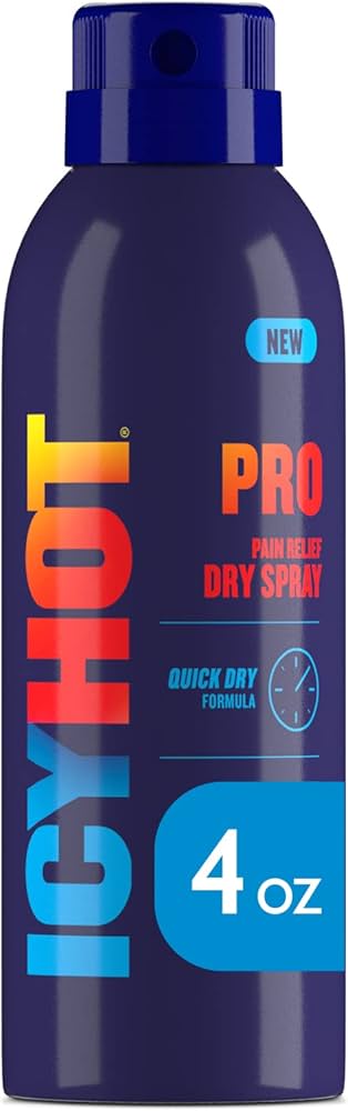 Icy Hot Pro Pain Relief Dry Spray - 4oz/12pk
