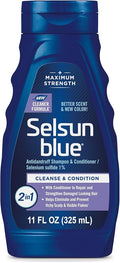 Selsun Blue Antidandruff Shampoo & Conditioner 2-in-1 Treatment - 11oz/24pk