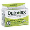 Dulcolax Medicated Laxative Suppositories - 16ct/24pk