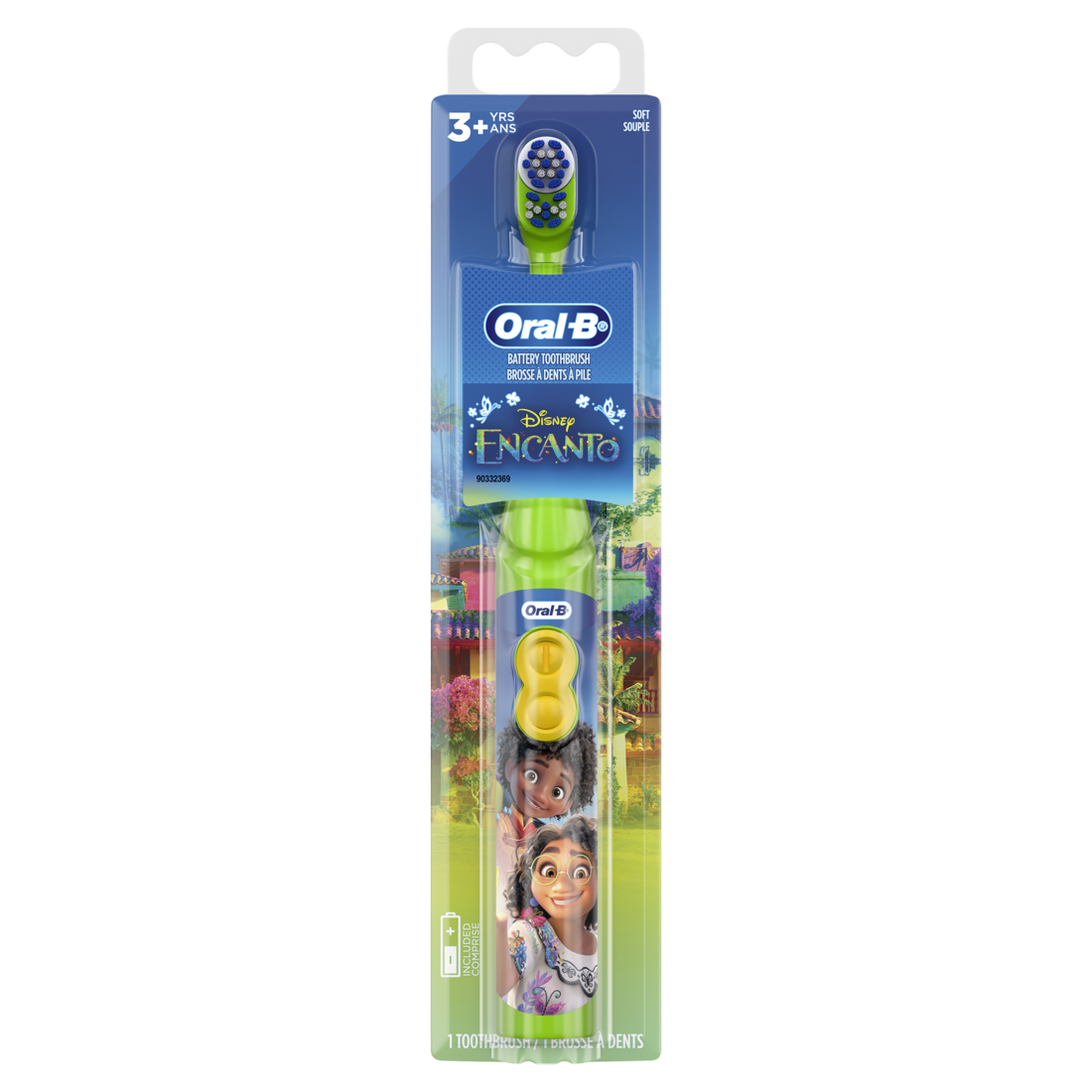 Oral-B Kid's Battery Toothbrush featuring Disney's Encanto Soft Bristles - 1ct/4pk
