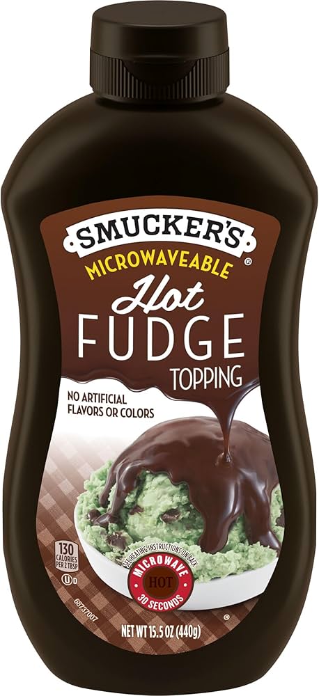 Smucker's Microwaveable Hot Fudge Topping - 15.5oz/12pk