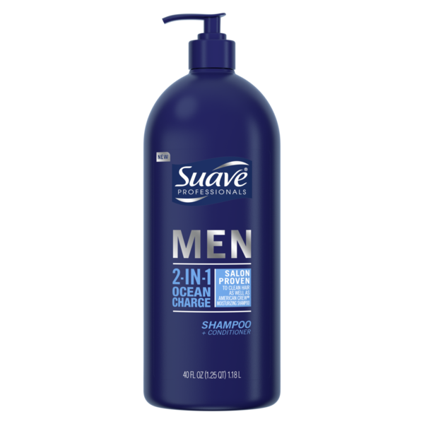 Suave Men Ocean Charge 2in1 - 40oz/3pk