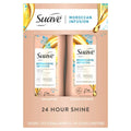 Suave Shampoo & Conditioner Moroccan Shine Twin Pack - 18oz/4pk