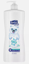 Suave Kids Moisturizing 3 in 1 Purely Fun Pump Shampoo - 28oz/4pk