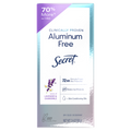 Secret Clinically Proven Aluminum Free Deodorant for Women Lavender & Chamomile - 2.4oz/12pk