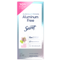Secret Clinically Proven Aluminum Free Deodorant for Women Cherry Blossom & Bergamot - 2.4oz/12pk