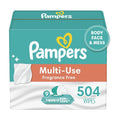 Pampers Wipes Multi-Use Fragrance Free - 504ct/1pk
