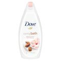 Dove Caring Bath Body Wash Almond Cream - 450ml/12pk