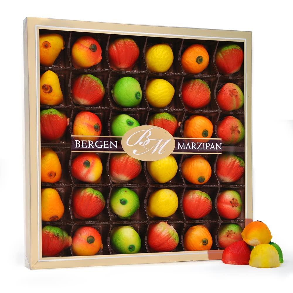Bergen Marzipan Marzipan Gift Box 36 pc - 16oz/12pk
