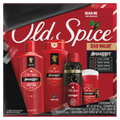 Old Spice Holiday Gift Pack for Men Swagger Scent - 4ct/6pk