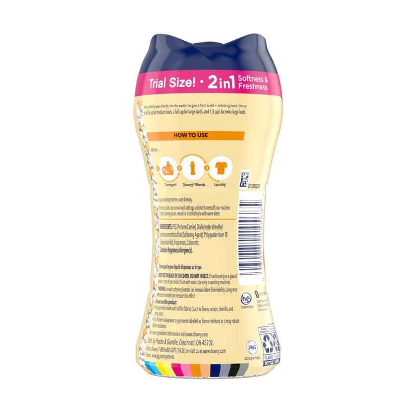 Downy Blends In-Wash Laundry Scent Booster Beads Toasted Vanilla Scent Fabric Sottener Beads And Freshness - 5.9oz/6pk