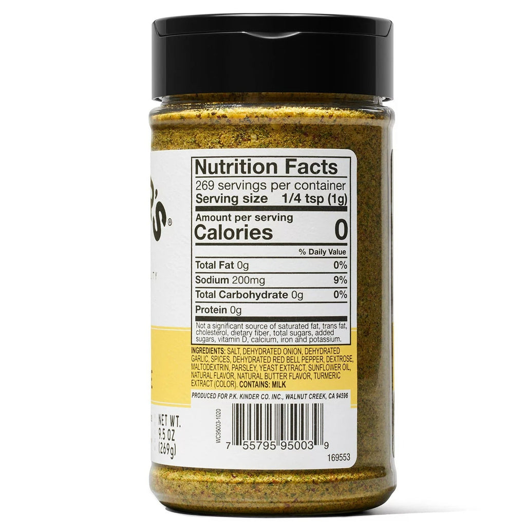 Kinder's Buttery Steakhouse Seasoning - 9.5oz/1pk