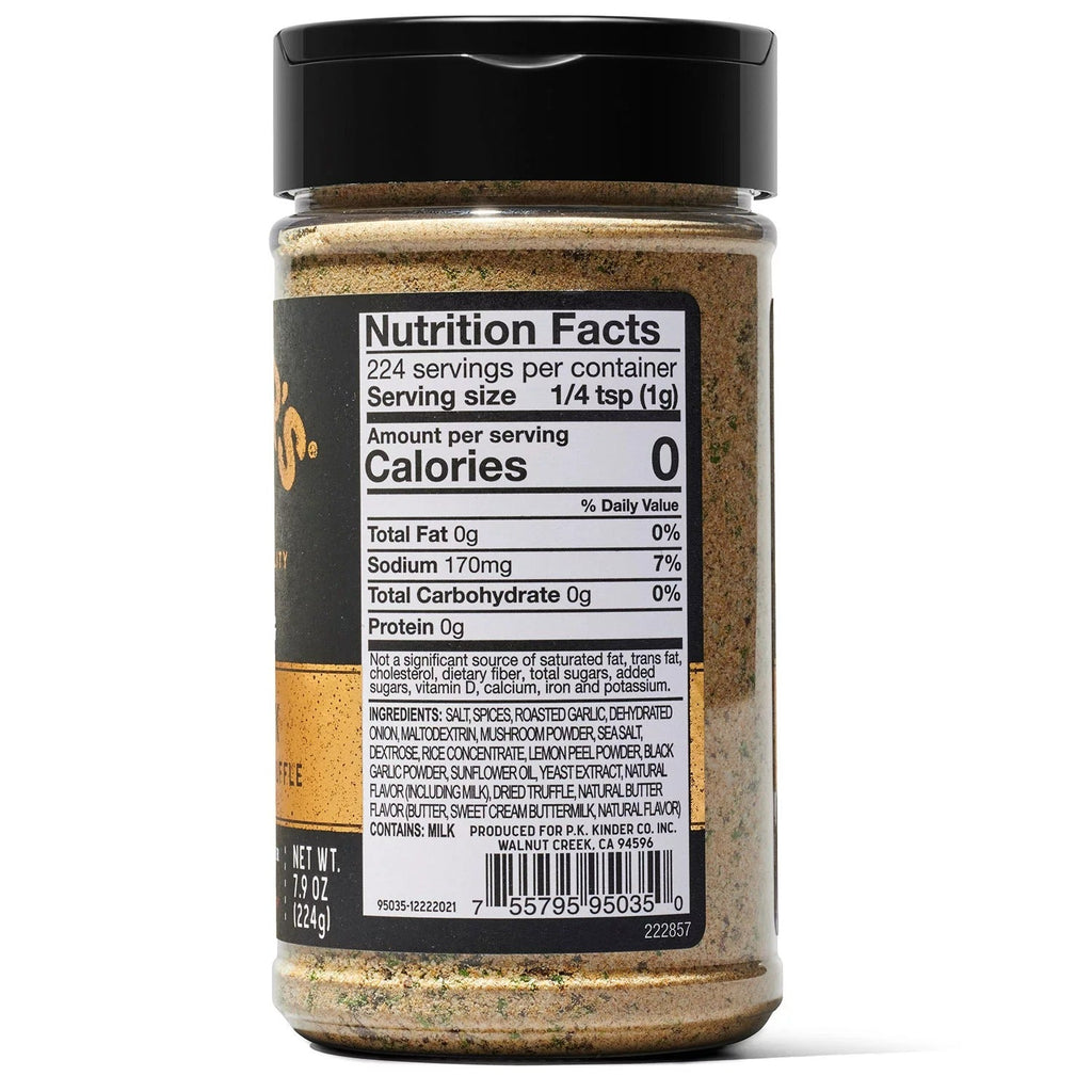 Kinder's Prime Steak with Black Garlic and Truffle Seasoning - 7.9oz/1pk