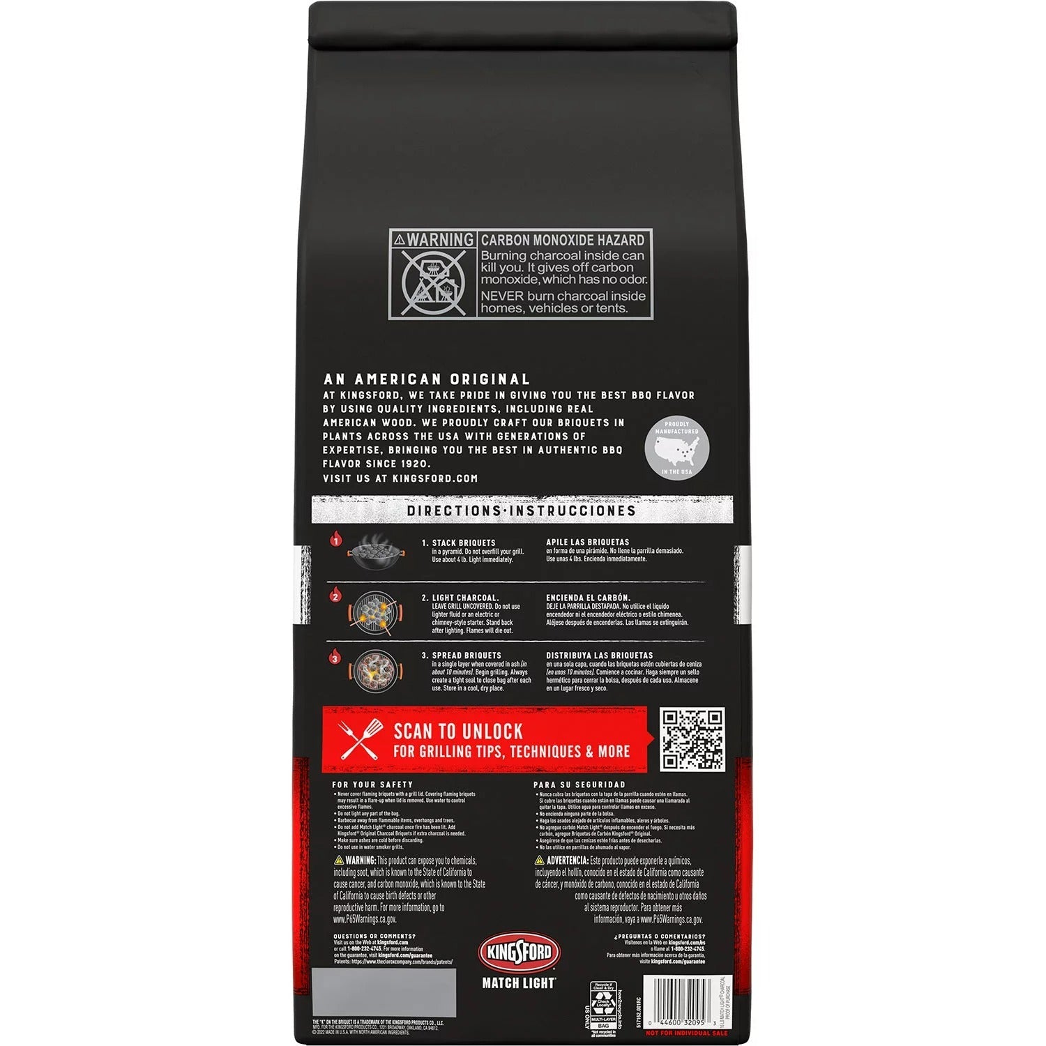 Kingsford Match Light Instant Charcoal Briquettes - 16Lbs/2pk
