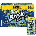 Lipton Brisk Lemon Iced Tea Cans - 12oz/36pk