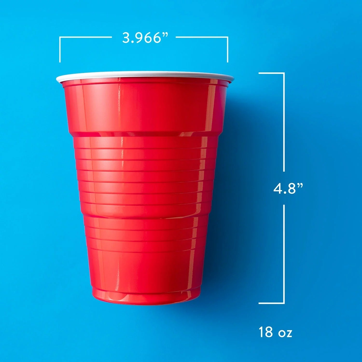 Members Mark Heavy Duty Party Red Cups 18oz - 240ct/1pk