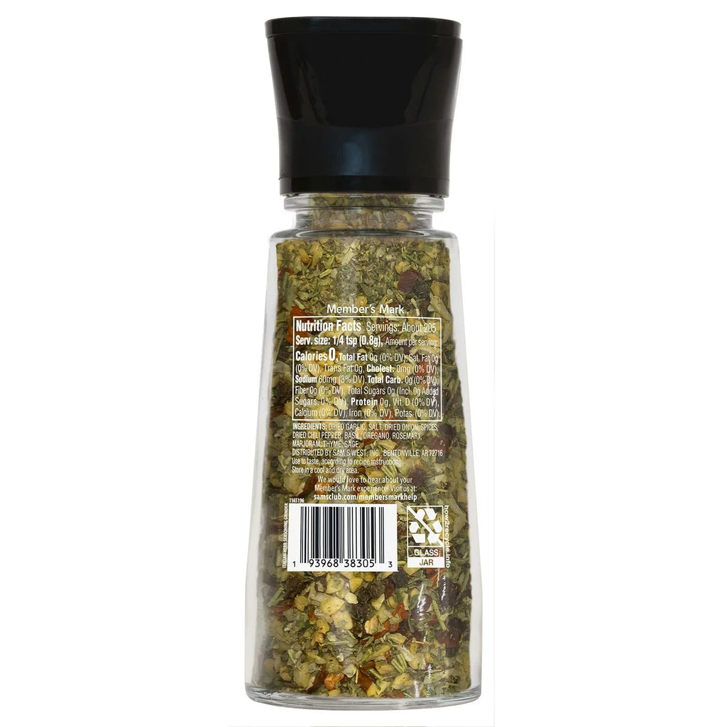 Member's Mark Italian Herb Grinder - 5.8oz/1pk