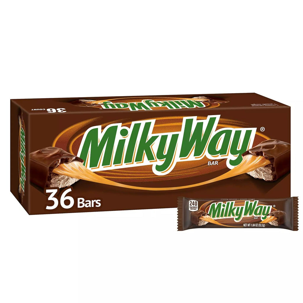 Milky Way Chocolate Candy Bars Full Size - (36x1.84)oz/1pk