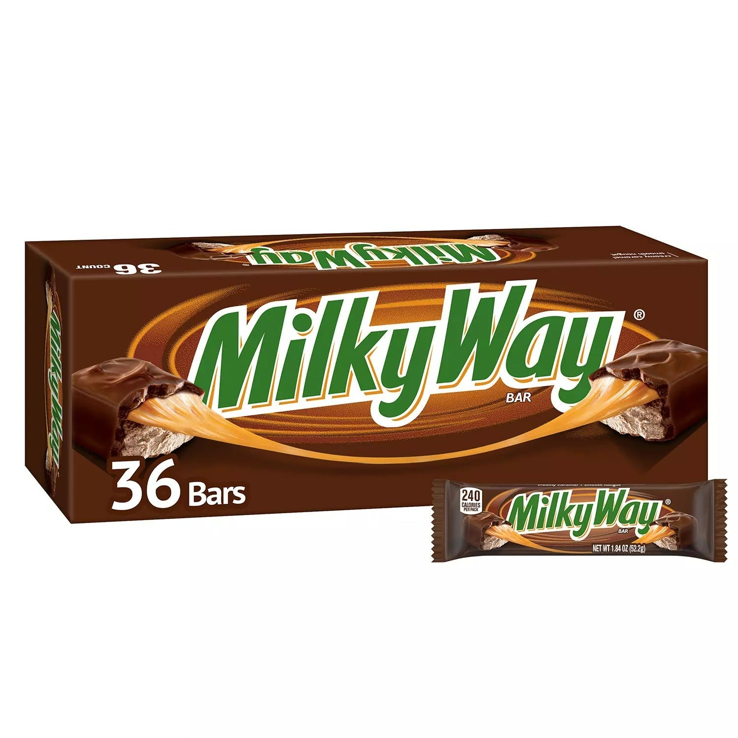 Milky Way Chocolate Candy Bars Full Size - (36x1.84)oz/1pk