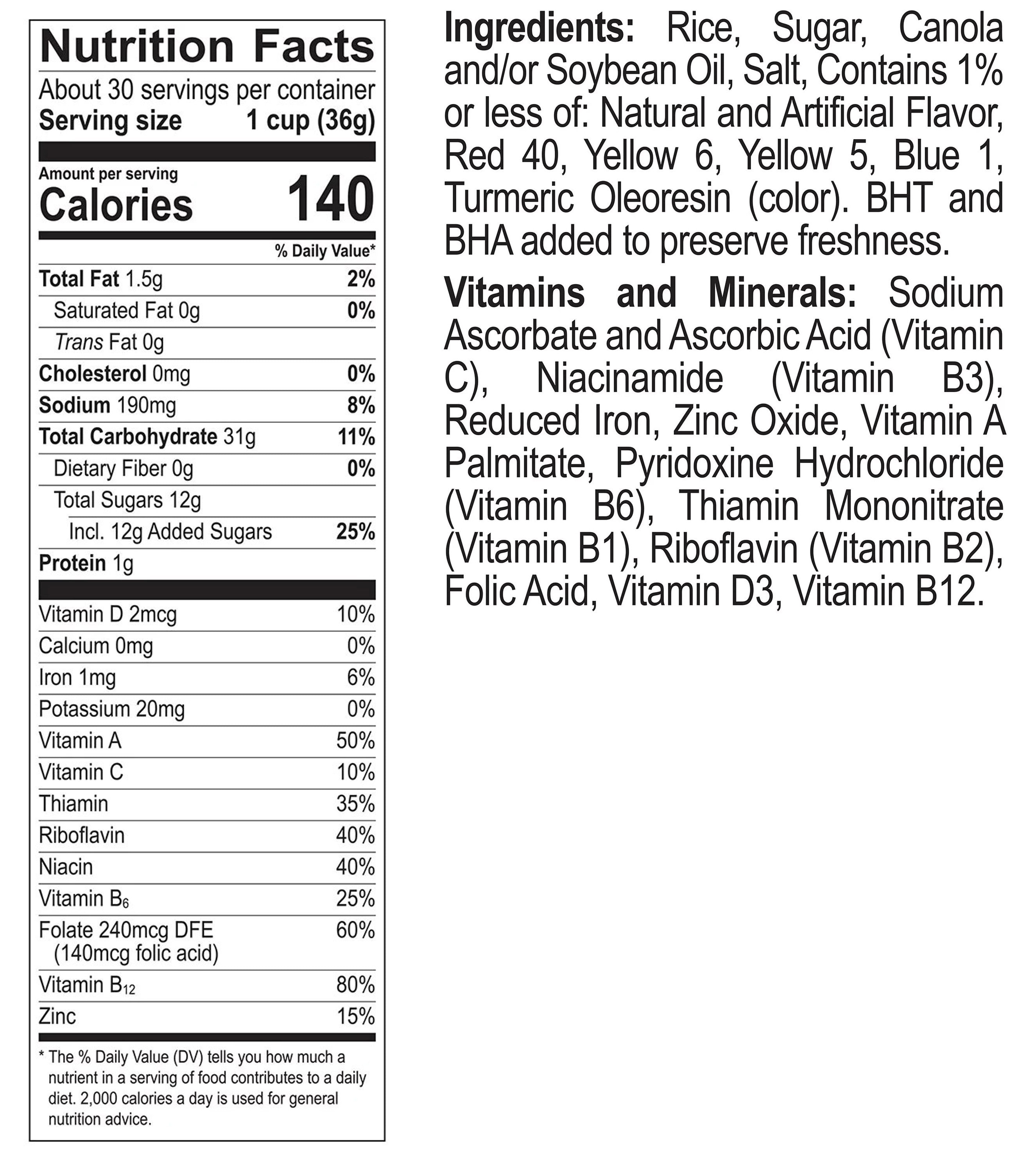 Post Fruity Pebbles Cereal - 38oz/1pk