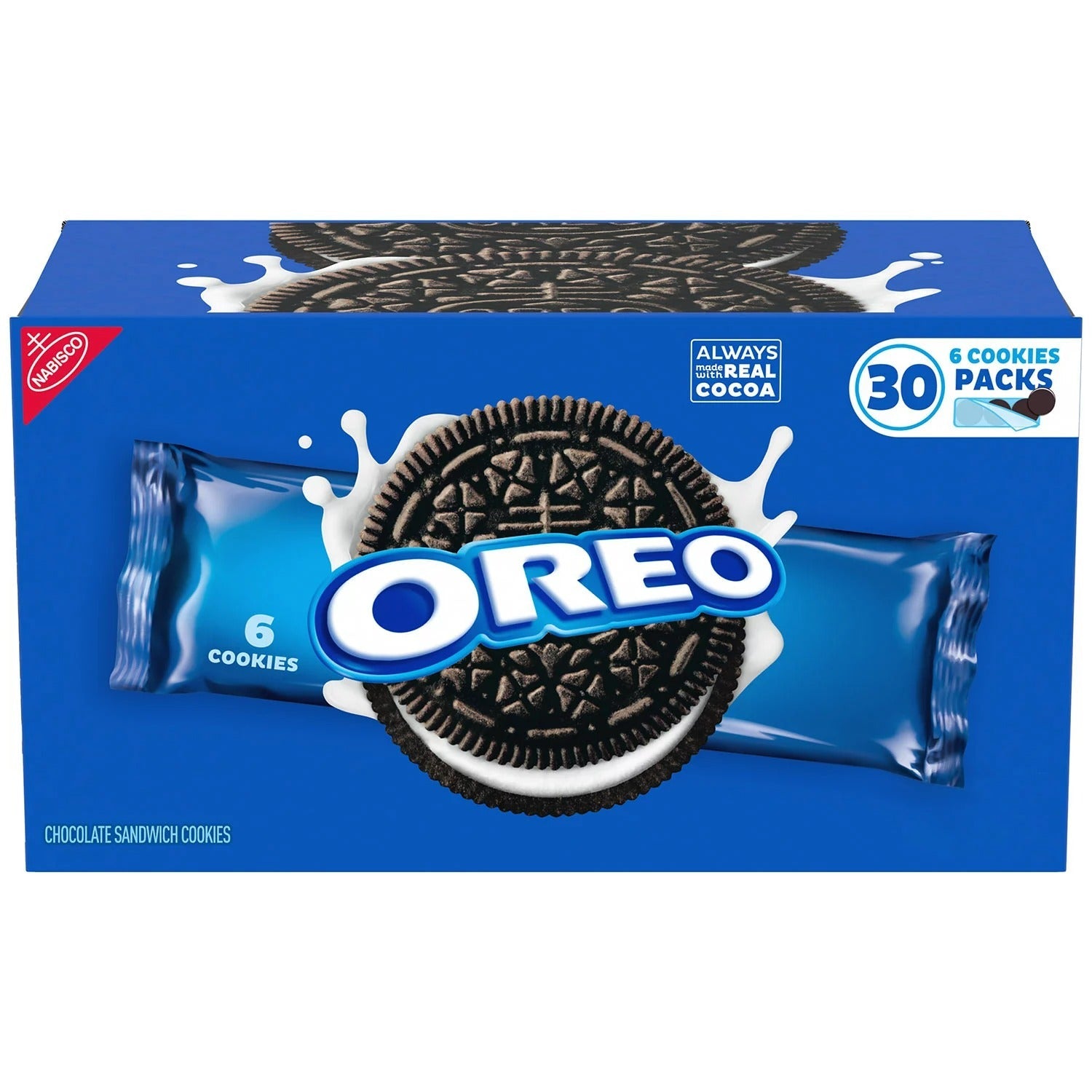 OREO Chocolate Sandwich Cookies - 2.4oz/30pk